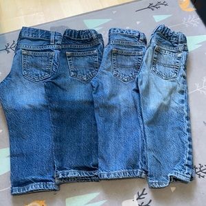 4 pairs of Oshkosh jeans